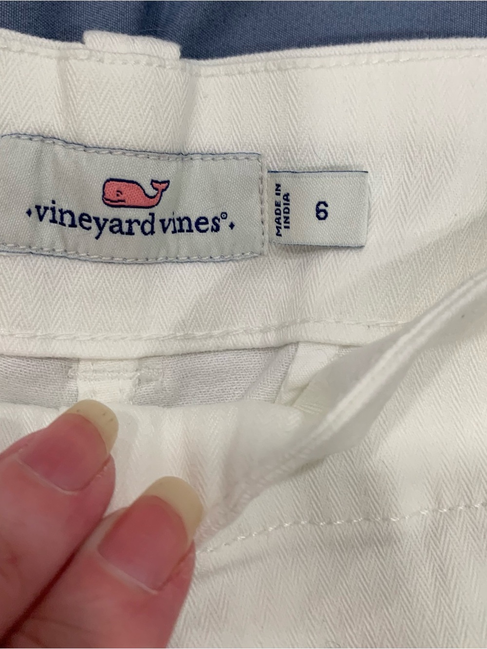 Vineyard Vines White ChinoTailored Shorts - Picture 4 of 7